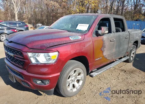 2022 Ram 1500 из США, поврежденный, VIN 1C6RRFFG6NN359956